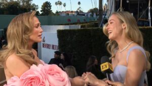 Brie Larson Explains Her Viral Reaction to Meeting Jennifer Lopez at the Golden Globes: ‘She’s Like My God’ | NewsBurrow